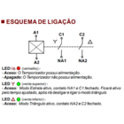 Temporizador Analógico Estrela/triângulo | Ajuste 0~30s 220vca